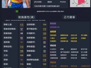 《NBA2K13 球员属性表大揭秘：揭示真实篮球实力》