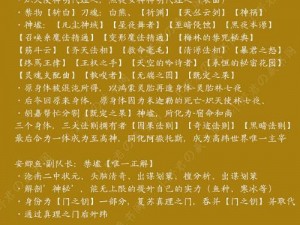 《神之锋芒：斩魂将神职业技能全解析》