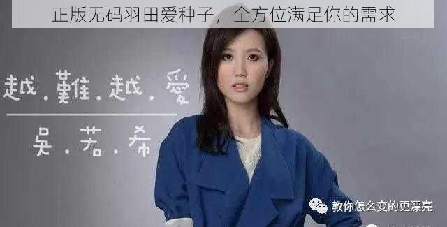 正版无码羽田爱种子，全方位满足你的需求