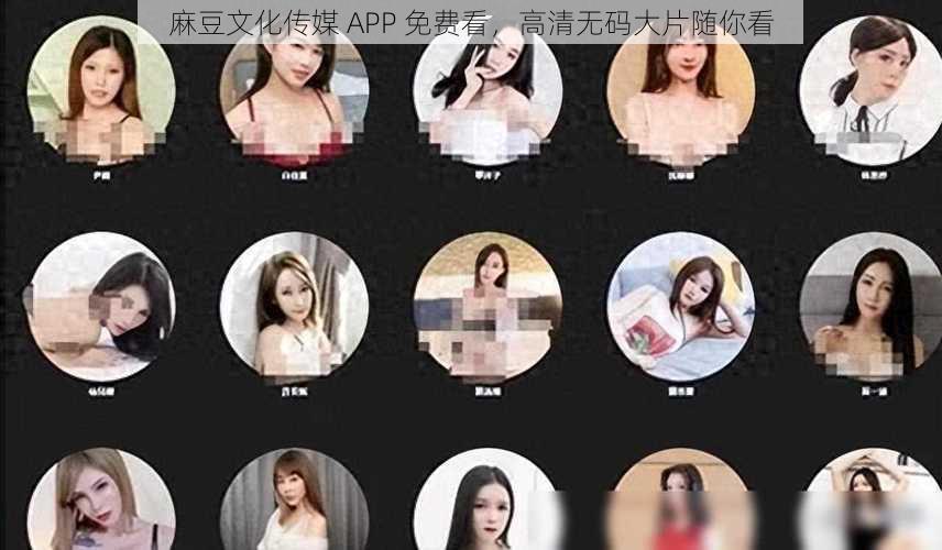 麻豆文化传媒 APP 免费看，高清无码大片随你看