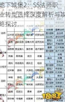 地下城堡2：SS法师职业转型选择深度解析与攻略探讨