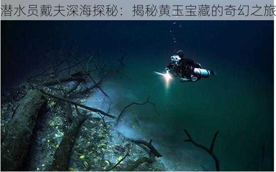 潜水员戴夫深海探秘：揭秘黄玉宝藏的奇幻之旅