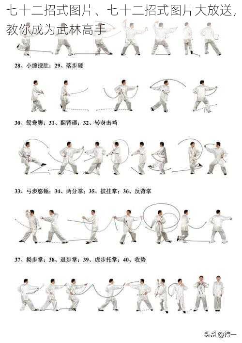 七十二招式图片、七十二招式图片大放送，教你成为武林高手