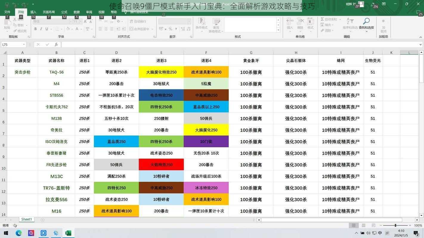 使命召唤9僵尸模式新手入门宝典：全面解析游戏攻略与技巧