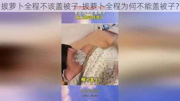 拔萝卜全程不该盖被子-拔萝卜全程为何不能盖被子？