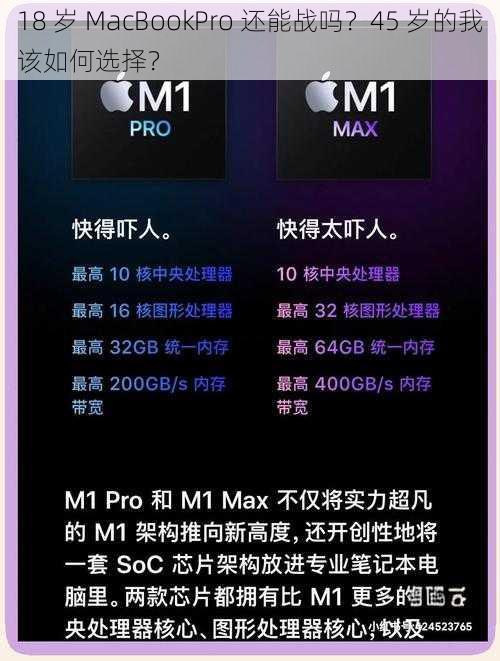 18 岁 MacBookPro 还能战吗？45 岁的我该如何选择？