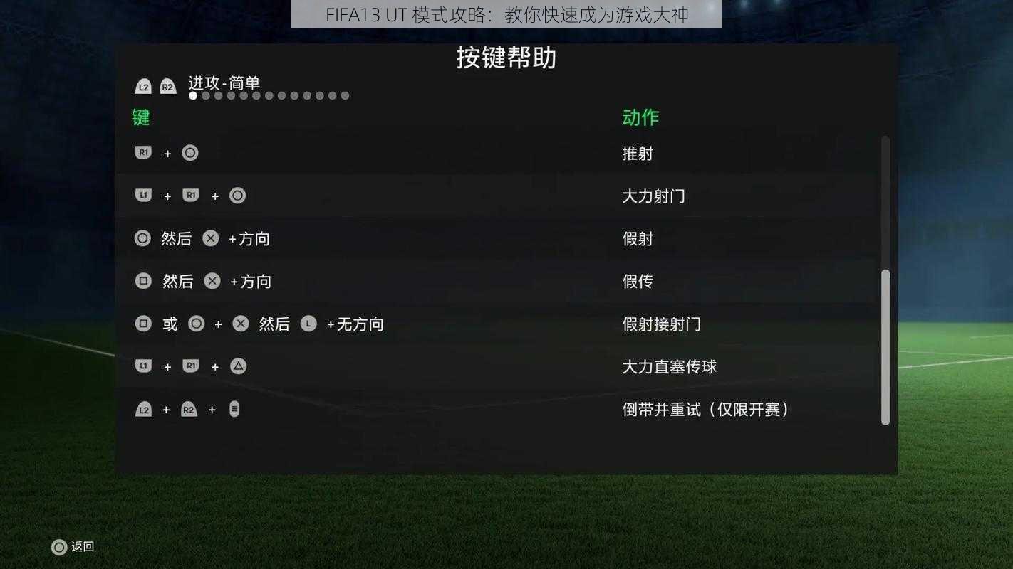 FIFA13 UT 模式攻略：教你快速成为游戏大神