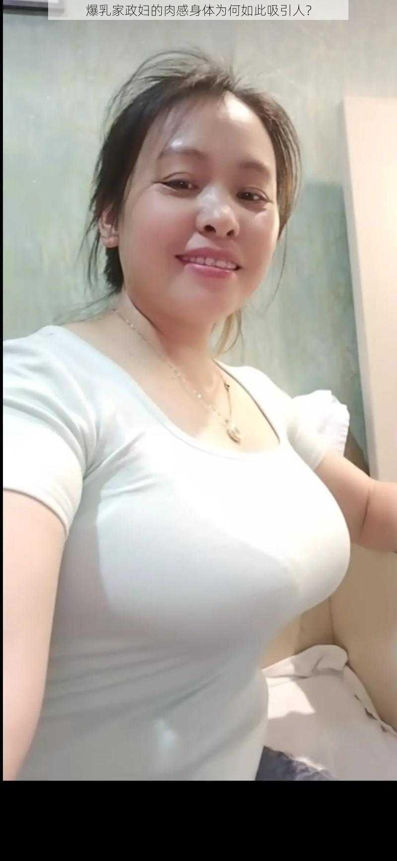 爆乳家政妇的肉感身体为何如此吸引人？