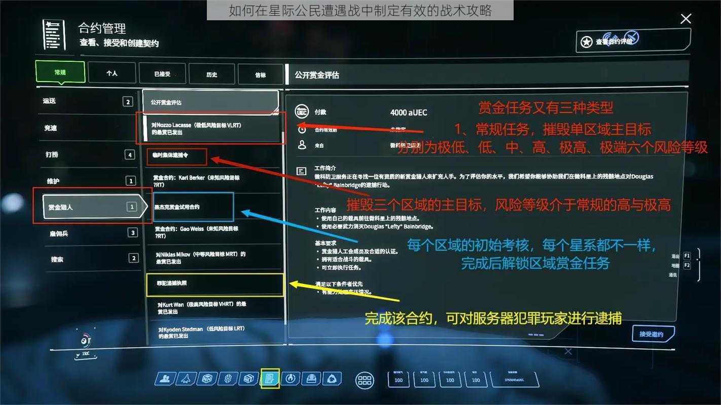 如何在星际公民遭遇战中制定有效的战术攻略