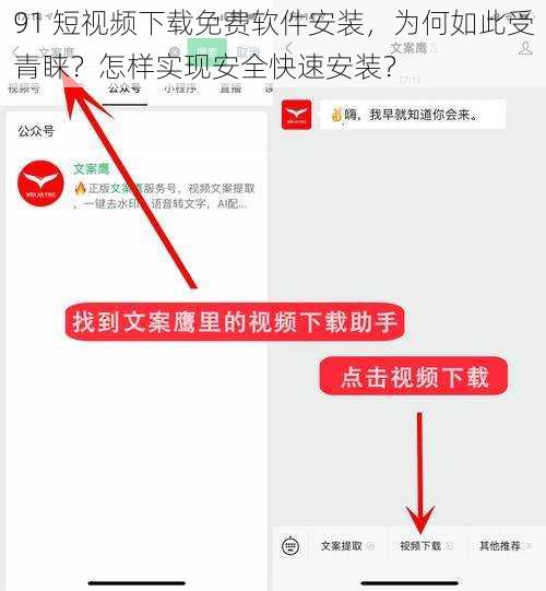 91 短视频下载免费软件安装，为何如此受青睐？怎样实现安全快速安装？