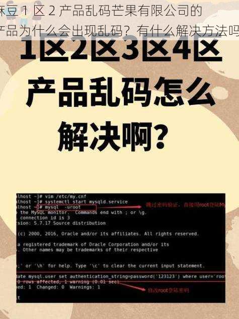 麻豆 1 区 2 产品乱码芒果有限公司的产品为什么会出现乱码？有什么解决方法吗？