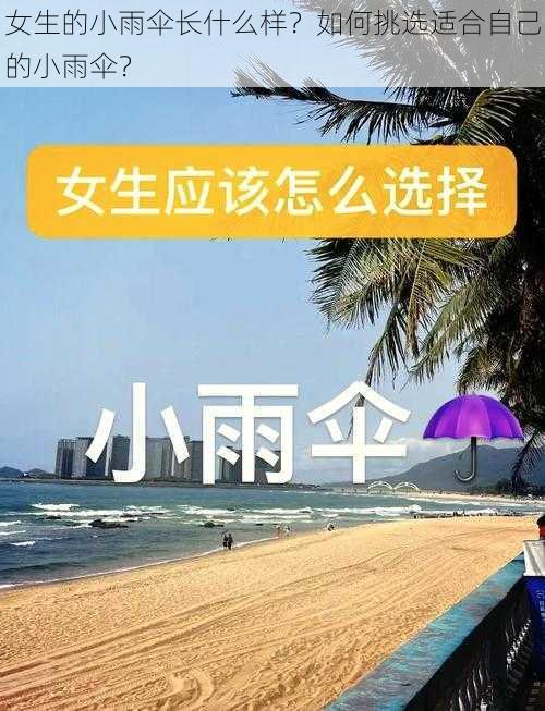 女生的小雨伞长什么样？如何挑选适合自己的小雨伞？