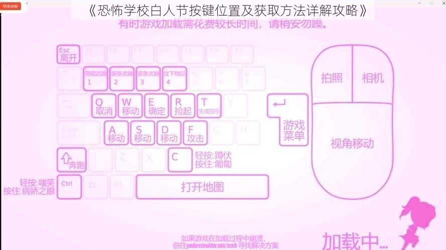 《恐怖学校白人节按键位置及获取方法详解攻略》