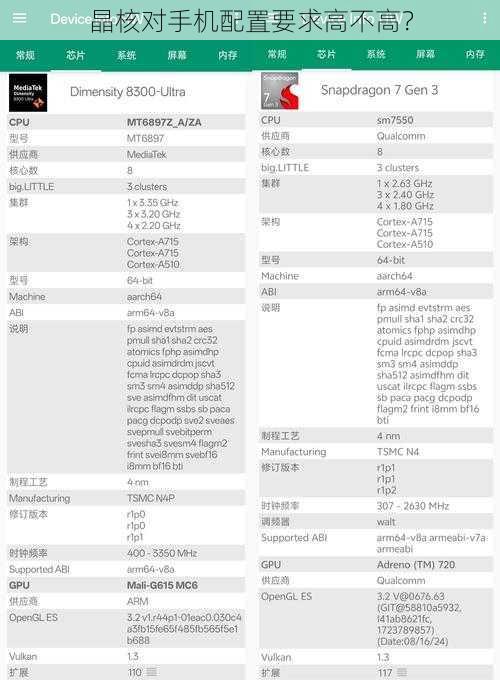 晶核对手机配置要求高不高？